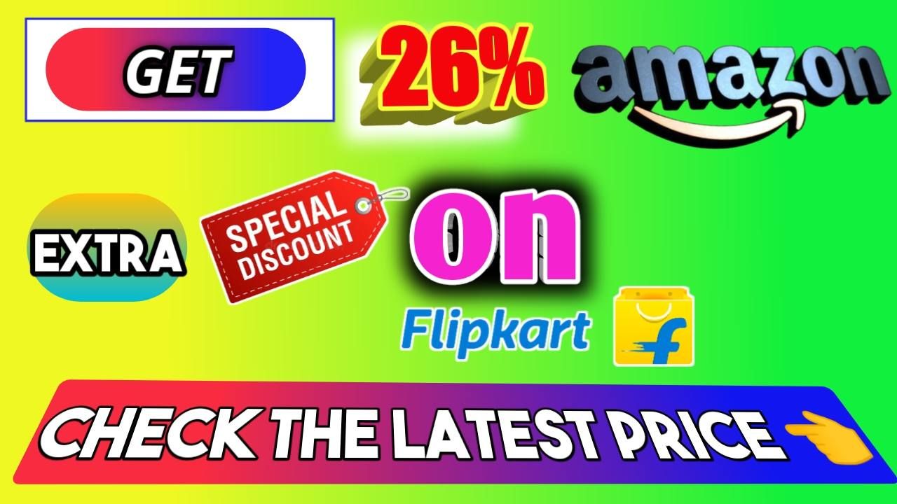 Get extra upto 26% discount on Amazon