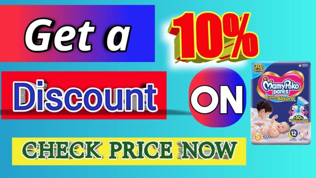 Additional Discounts on MamyPoko Items and Receive 10% Cashback