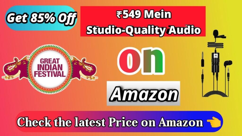 ₹549 Mein Studio-Quality Audio? 😱 JBL CSLM30B Lavalier Mic Perfect Hai Content Creators Ke Liye